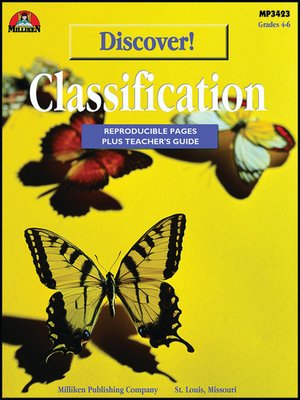 cover image of Discover! Classification